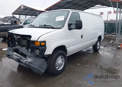 2014 Ford E-250 Commercial z USA, uszkodzony, nr VIN 1FTNE2EW1EDA49885